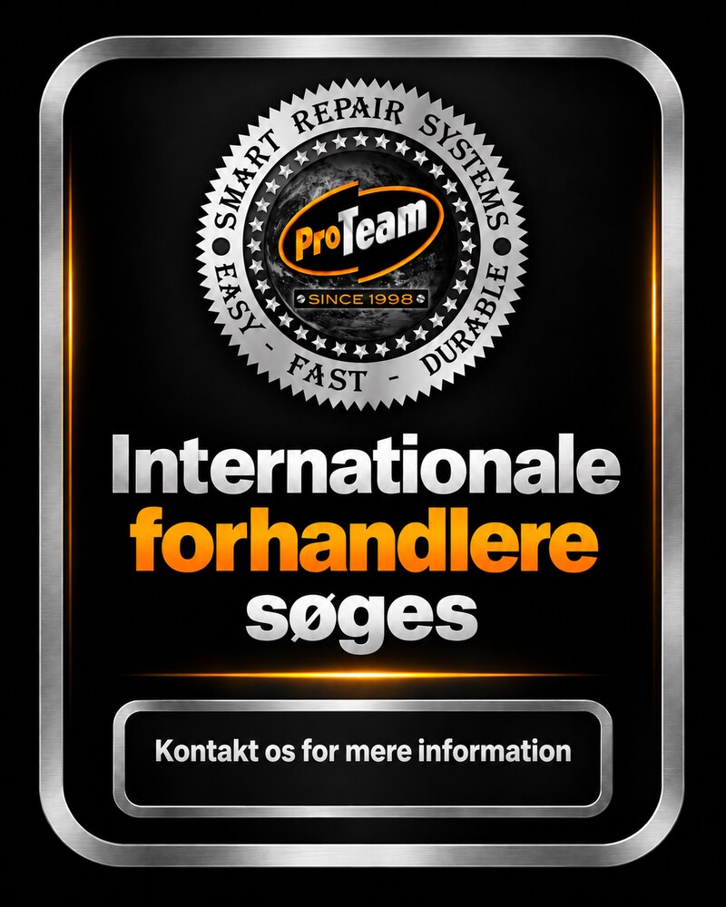 Internationale forhandlere søges – kontakt Proteam Smart Repair